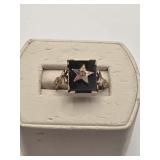 10k gold filled Order of the Eastern Star Ring