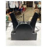 Digital "floating" clock with instructions and