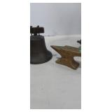 Liberty bell coin bank from peru building in