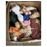 Mix of Ty beanie babies