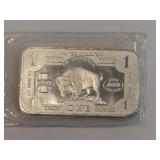 buffalo .999 fine silver 1 oz bar