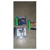 3 ps1 games , Mech warrior 2, air combat , war