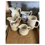 Mix of marked creamers