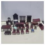 Vintage plastic doll furniture