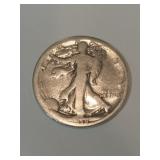 1918 silver walking Liberty half dollar