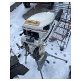Johnson 15 boat motor model no. J15RCDE stand not