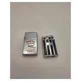 National Homes Zippo and Ronson Lighters lid is