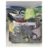 Different color styles of eyelash yarn