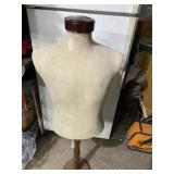 pinnable male mannequin torso dress form