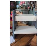 Small wooden stepstool. Like the ones for