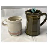 McCoy Pottery #1414 Creamer & Pfaltzgraff
