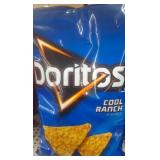 2 full size bags of cool ranch doritos