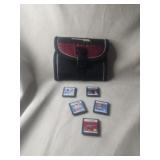 Nintendo DS Game Carrier With 5 DS Games