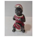 Modern cast iron girl with watermelon Bank