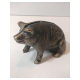 Modern cast iron Murphy rotary pig Bank