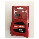 Craftsman 25 ft tape measure