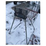 Evinrude boat motor stand