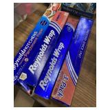 Three boxes of aluminum foil, Reynolds wrap, and