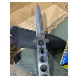 Valor seki, Japan throwing knife with sheath 440