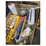 Flat of RC paints and tools