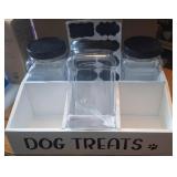 New countertop dog treats storage containers w