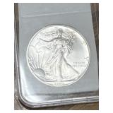 1990 walking liberty silver dollar