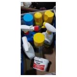 Glass cleaner oven and surface cleaners