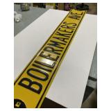 Boilermakers Avenue heavy duty metal sign 36ï¿½ x