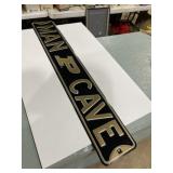 Purdue man cave heavy duty metal sign 36ï¿½ x 6ï¿½