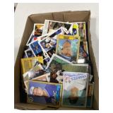 Flat of unsearched baseball cards