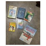 Military book and vintage baseball publications