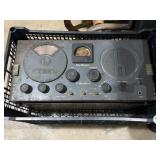 Hallicrafters S-20R Sky Champion shortwave tube