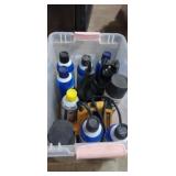 Carb cleaner, gear lube,staple gun, and pb