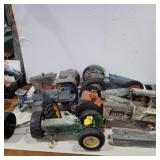 Metal tractors parts and pieces