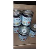 Minwax Simi transparent color stain, 1qt cans