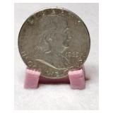 1963 Franklin  half  dollar