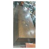 Wooden toy chest 48x18x25in