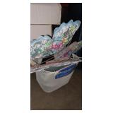 Metal mesh bike basket and butterfly metal decor