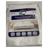 All in one mattress protector with bed bug