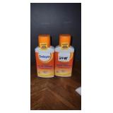 Delsym cough and sore throat