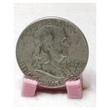 1963 Franklin  half  dollar