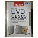 New 25-pack of slim DVD cases