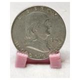 1962 Franklin  half  dollar