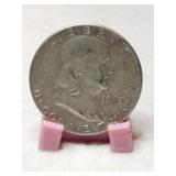 1963 Franklin  half  dollar