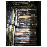 Crate of popular title DVDs
