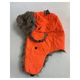 New Faux fur lined insulated trapper hat