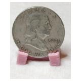 1960 Franklin  half  dollar