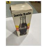 vintage Coca-Cola bottle novelty AM transistor