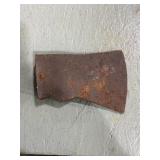 vintage single-bit axe head