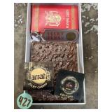 Casino paper weights, cards, keychain, and a